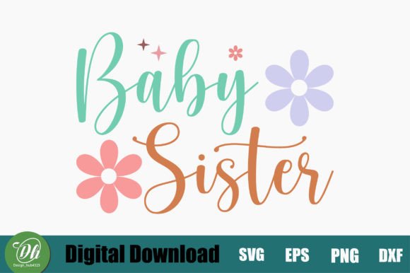 Baby Sister Retro SVG Design Review
