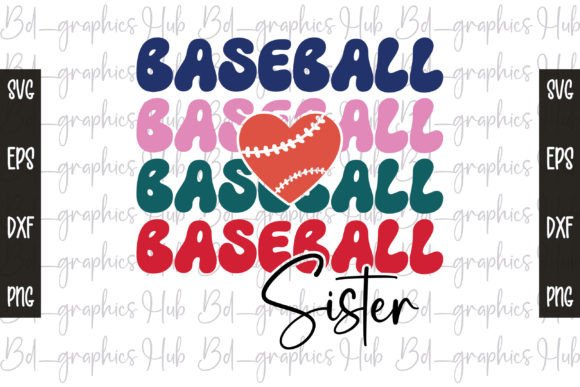 Baseball Sister Retro SVG Review