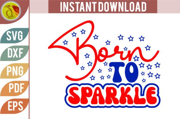 Born to Sparkle Retro Svg Design Review