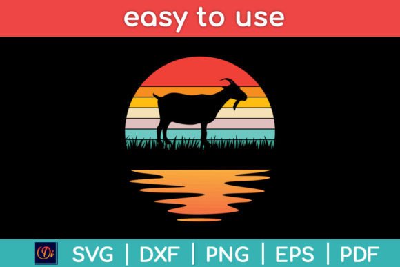 Goat Vintage Retro Svg Design Review