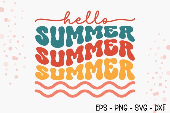 Hello Summer, Retro SVG Design Review