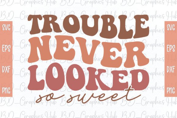 Trouble Never Looked So Sweet Retro SVG Review